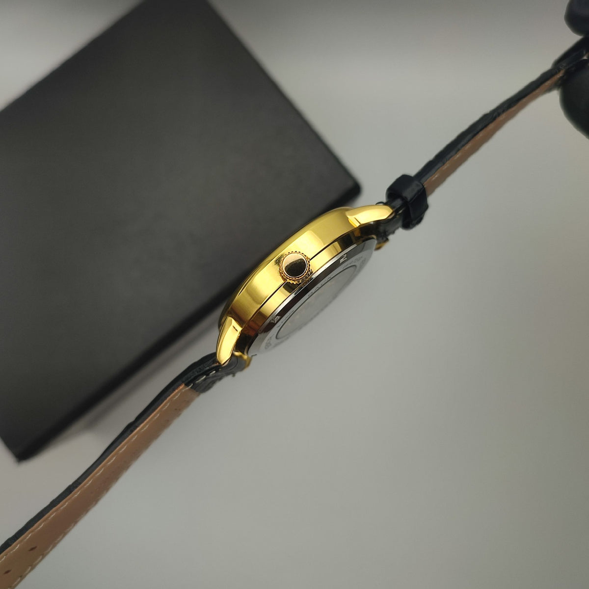 Sewor Skeleton Automatic Watch – Mechanical Movement, Original Leather Strap