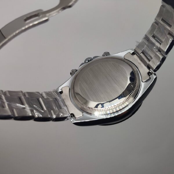 Premium High-Quality Watch – Silver & Black, Chronograph Style