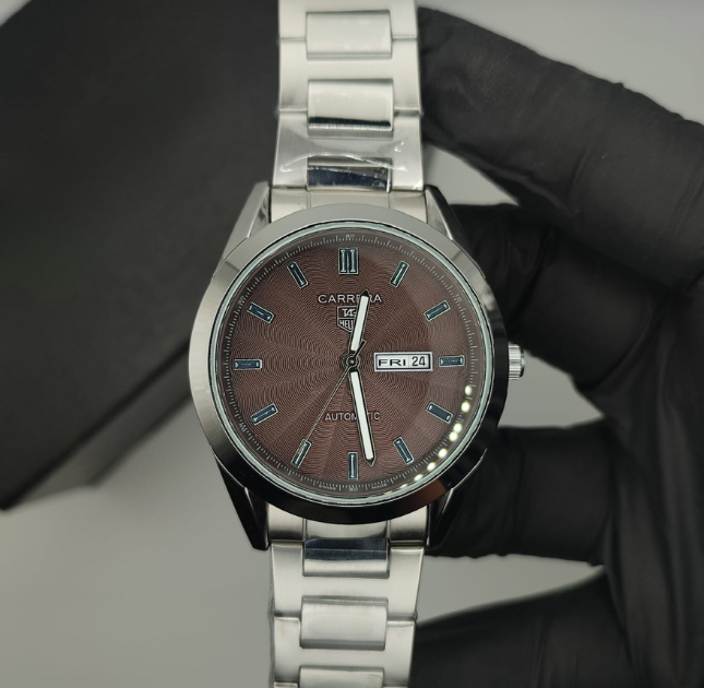 TAG Heuer Carrera Day&Date Chain (Brown Dial)