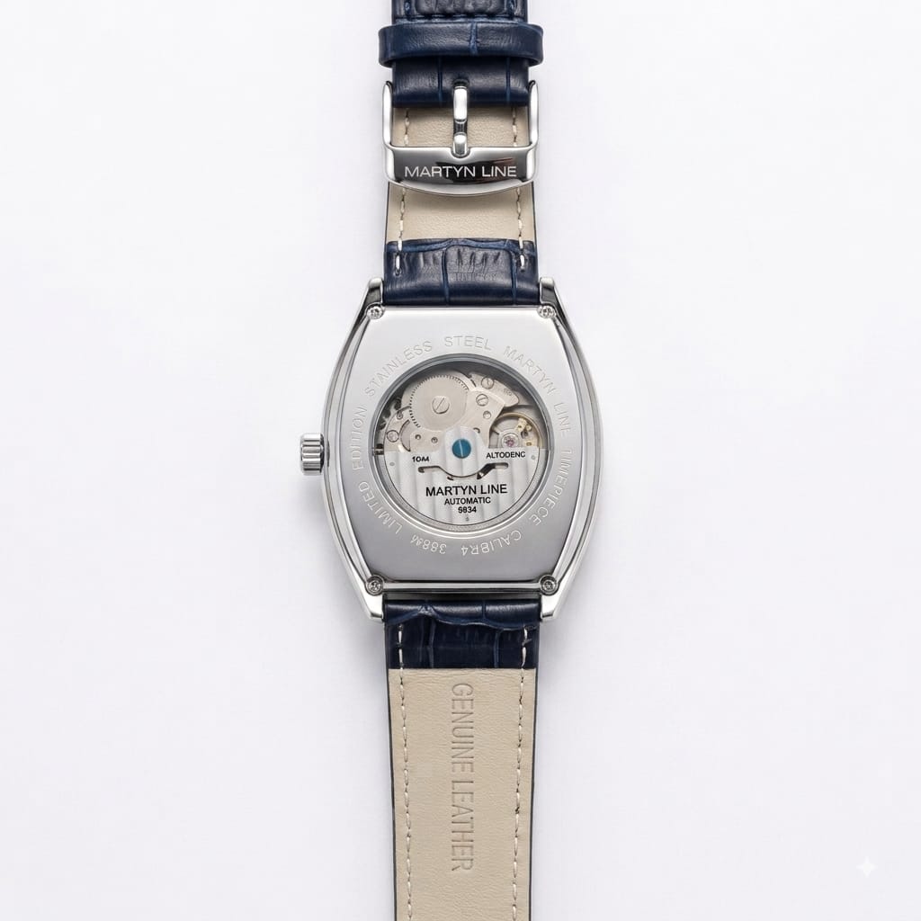 Martyn Line Royal Edition Automatic Watch – Blue & Silver