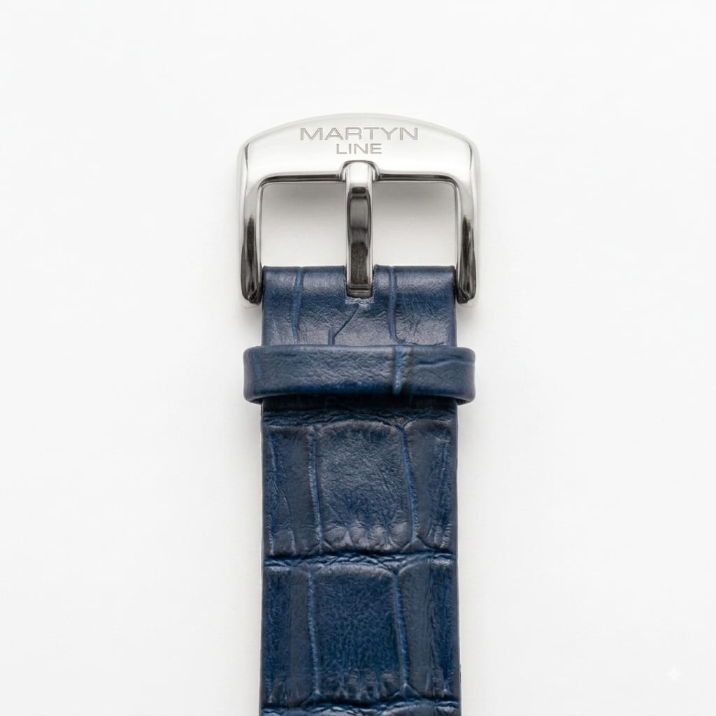Martyn Line Royal Edition Automatic Watch – Blue & Silver